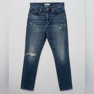Madewell The Perfect Vintage Jean High Rise Rigid Distressed Size 26